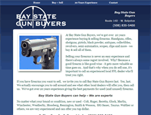 Tablet Screenshot of baystategunbuyers.com